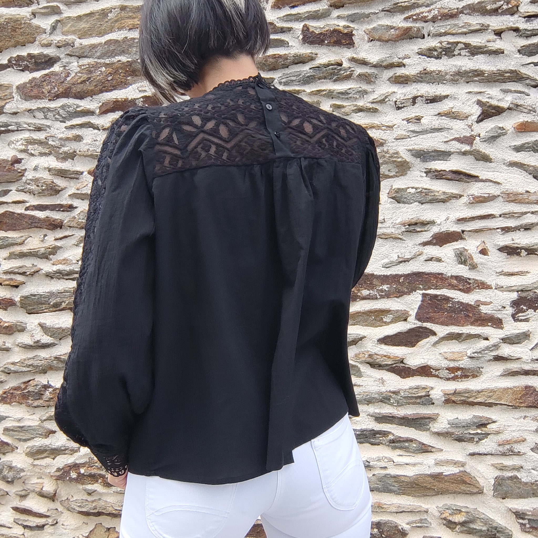 Blouse à manches longues, Scarlett