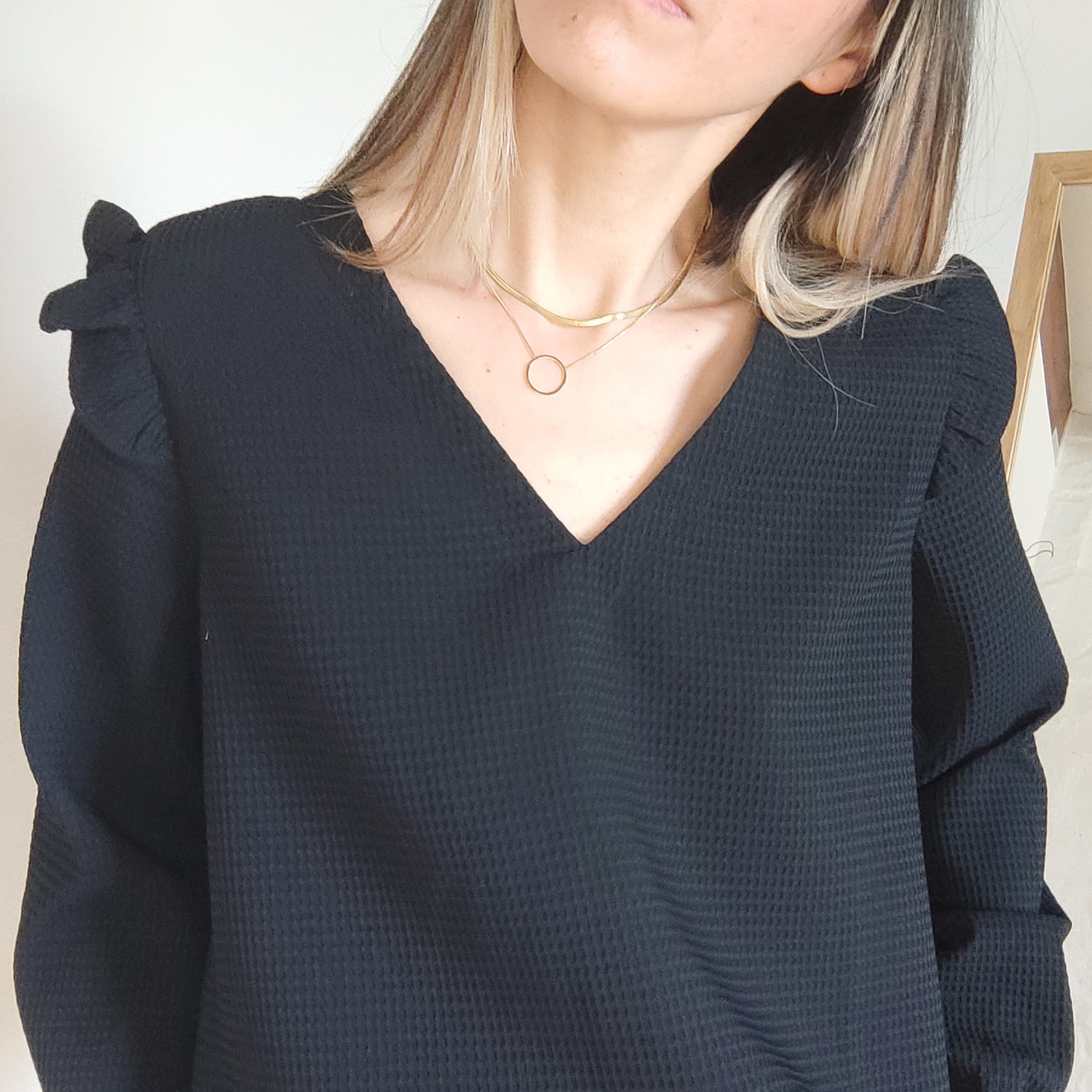 Blouse à manches longues, Nari